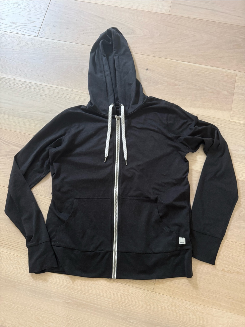 Vuori Halo Performance Hoodie 2.0 Black Heather